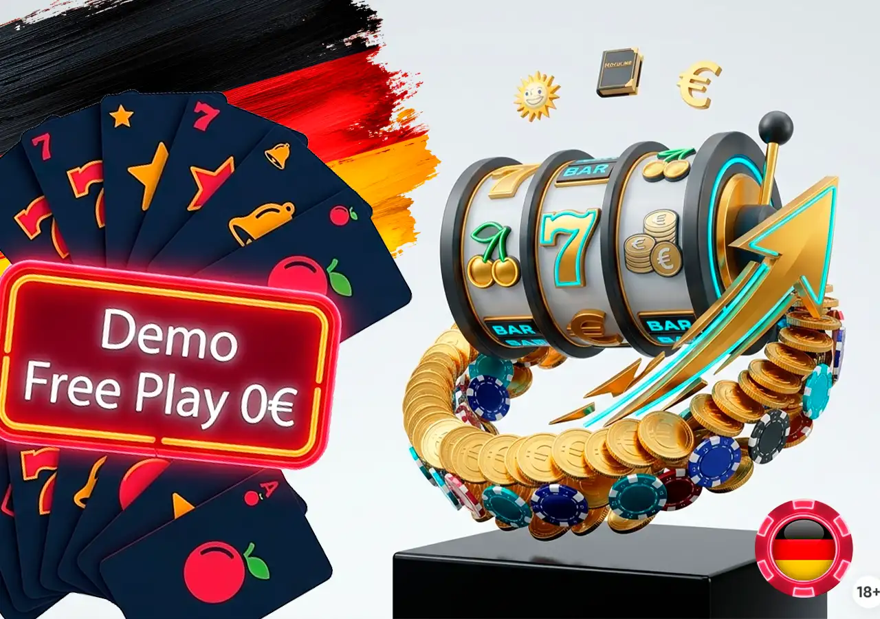 Über 1250 Spielautomaten kostenlos und ohne Anmeldung im Demomodus testen.